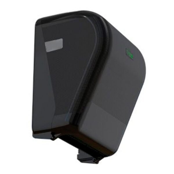 Dispensador de papel toalla autocorte compacto ECO-LUXE negro · CP-3525-BL