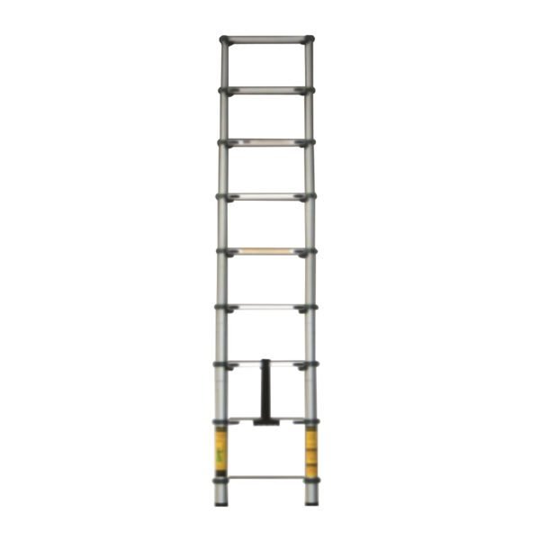 ESCALERA TELESCÓPICA ALUMINIO 8 PELDAÑOS