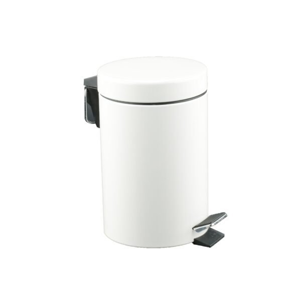 PAPELERA PEDAL 5L BLANCA