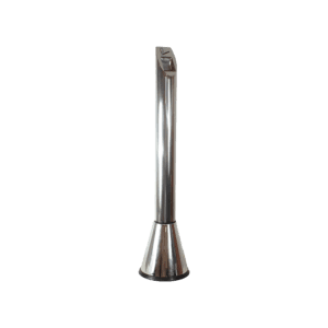 CENICERO TUBULAR SUELO INOX. BRILLO