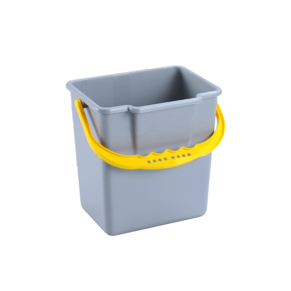 CUBO 6L GRIS ASA AMARILLA